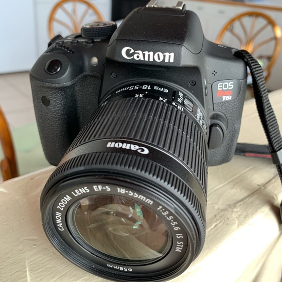 LMTD time! Canon EOS Rebel T6i DSLR,18-55 STM Lens - Picture 1 of 7